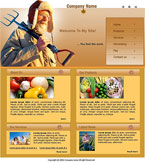 Agriculture Website Template RG-0006-AG