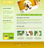 Animals & Pets Website Template BJP-0002-AP