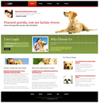 Animals & Pets Website Template DG-C0001-AP