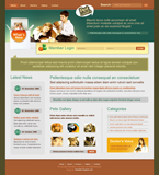 Animals & Pets Website Template DPK-0002-AP
