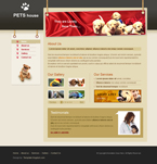 Animals & Pets Website Template MHT-0001-AP