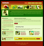 Animals & Pets Website Template SWNM-0005-AP