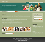 Animals & Pets Website Template SLP-0001-AP