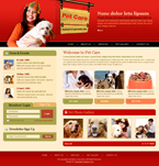 Animals & Pets Website Template STS-0001-AP