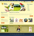 Animals & Pets Website Template SUJIT-0003-AP