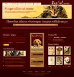 Animals & Pets Website Template TNS-0009-AP