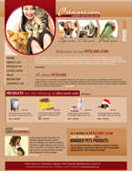 Animals & Pets Website Template ABH-0002-AP