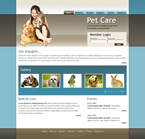 Animals & Pets Website Template SAM-F001-AP