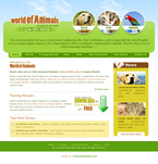 Animals & Pets Website Template SUJIT-F0001-AP