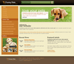 Animals & Pets Website Template SUG-0001-AP