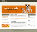 Animals & Pets Website Template SUJY-F0001-AP