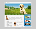 Animals & Pets Website Template RG-F0001-AP