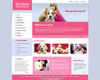 Animals & Pets Website Template SMHT-0001-AP
