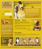 Animals & Pets Website Template PCK-0001-AP