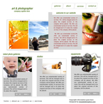 Art & Photography Website Template DEEP-0007-ART