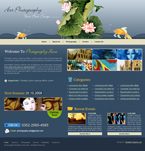 Art & Photography Website Template ABN-0002-ART