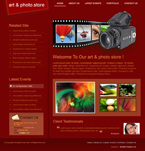 Art & Photography Website Template MHT-0002-ART