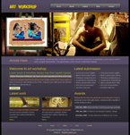 Art & Photography CSS Template NLJ-C0001-ART