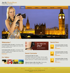 Art & Photography Website Template RJN-0004-ART