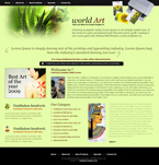 Art & Photography Website Template RJN-0012-ART