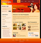 Art & Photography Website Template SNJ-0010-ART
