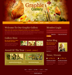 Art & Photography Website Template DPK-0003-ART