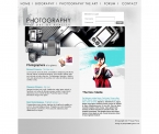 Art & Photography Website Template MOU-F0001-ART