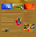 Art & Photography Website Template SAN-W0001-ART