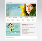 Beauty Website Template PREM-F0001-B