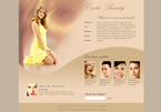 Beauty Website Template SYTNI-0002-B