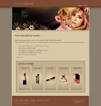 Beauty Website Template BNB-0001-B