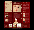 Beauty Website Template DBR-0004-B