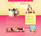 Beauty Website Template DBR-F0002-B