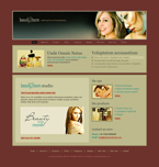Beauty Website Template DG-0001-B