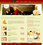 Beauty Website Template PCK-0001-B