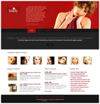 Beauty Website Template FRD-F0001-B