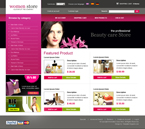 Beauty Website Template DBR-F0001-B