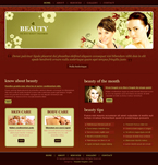 Beauty Website Template BNB-0001-B