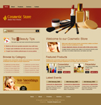Beauty Website Template DBR-F0002-B