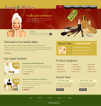 Beauty Website Template DG-0001-B