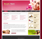 Beauty Website Template SRC-0001-B