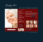 Beauty Website Template SUG-0001-B