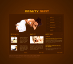 Beauty Website Template SUJY-0001-B