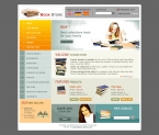 Books Website Template ANU-F0001-BK