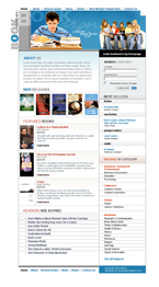 Books Website Template SB-0080-BK
