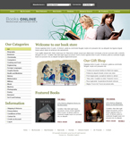 Books Website Template SJD-0001-BK