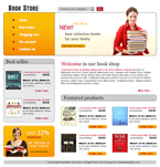 Books Website Template SUJY-F0001-BK