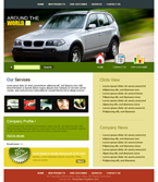 Car Website Template RJN-0001-C