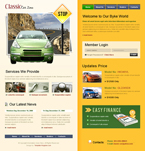Car Website Template Classic Car Zone