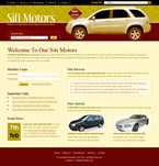 Car Website Template Sifi Motors